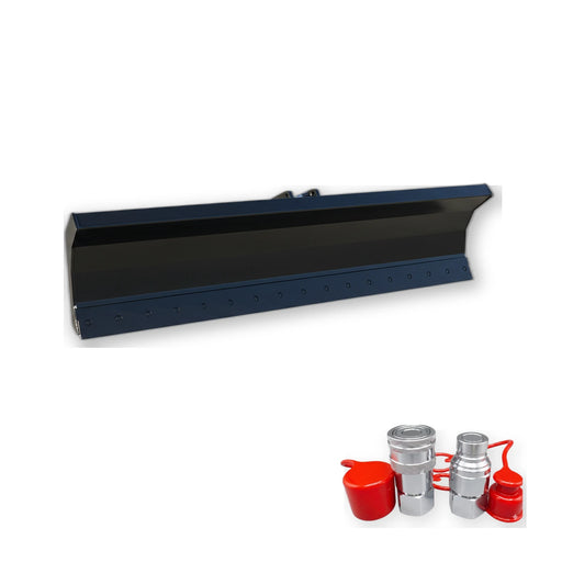 Includes quick-connect hydraulic couplers