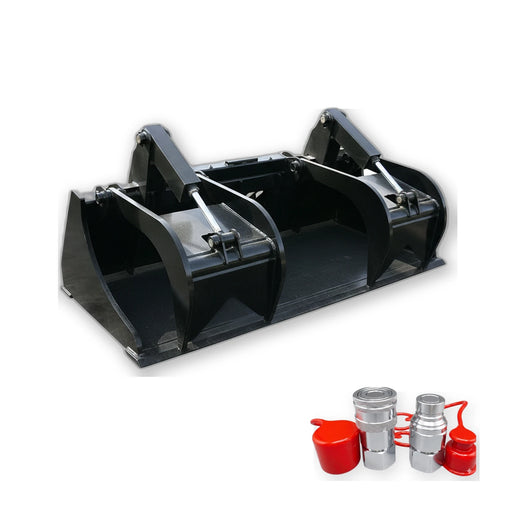 Includes quick-connect hydraulic couplers