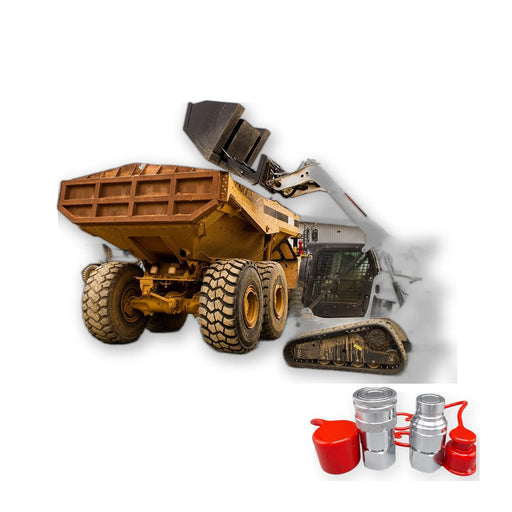 Includes quick-connect hydraulic couplers