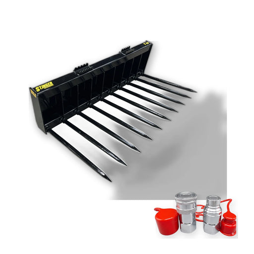 Includes quick-connect couplers