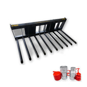 Includes quick-connect couplers