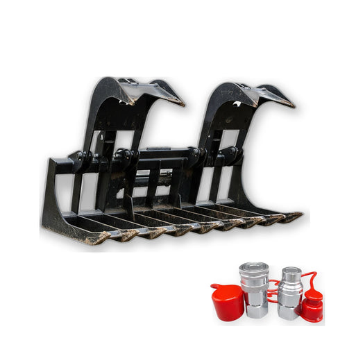 Includes quick-connect hydraulic couplers