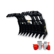 Includes quick-connect couplers