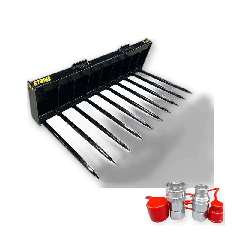 Includes quick-connect couplers