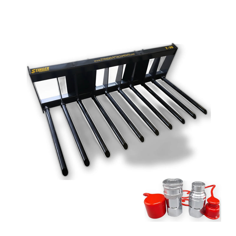 Includes quick-connect couplers