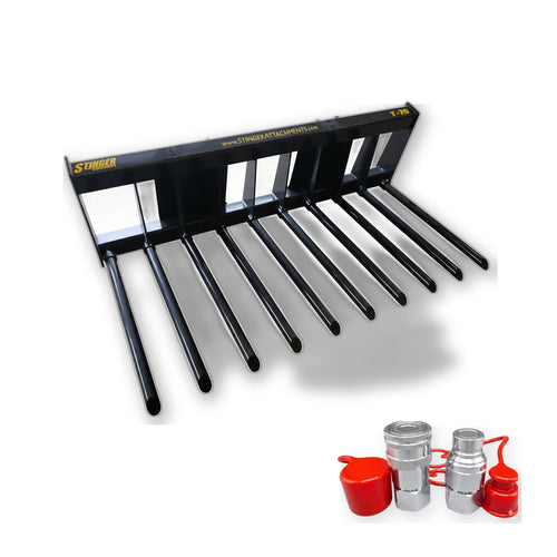 Includes quick-connect couplers