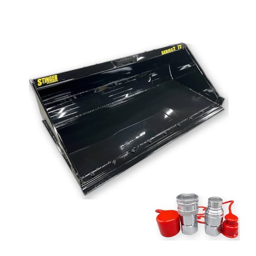 Includes quick-connect couplers