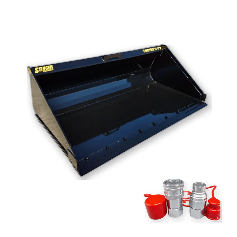 Includes quick-connect couplers