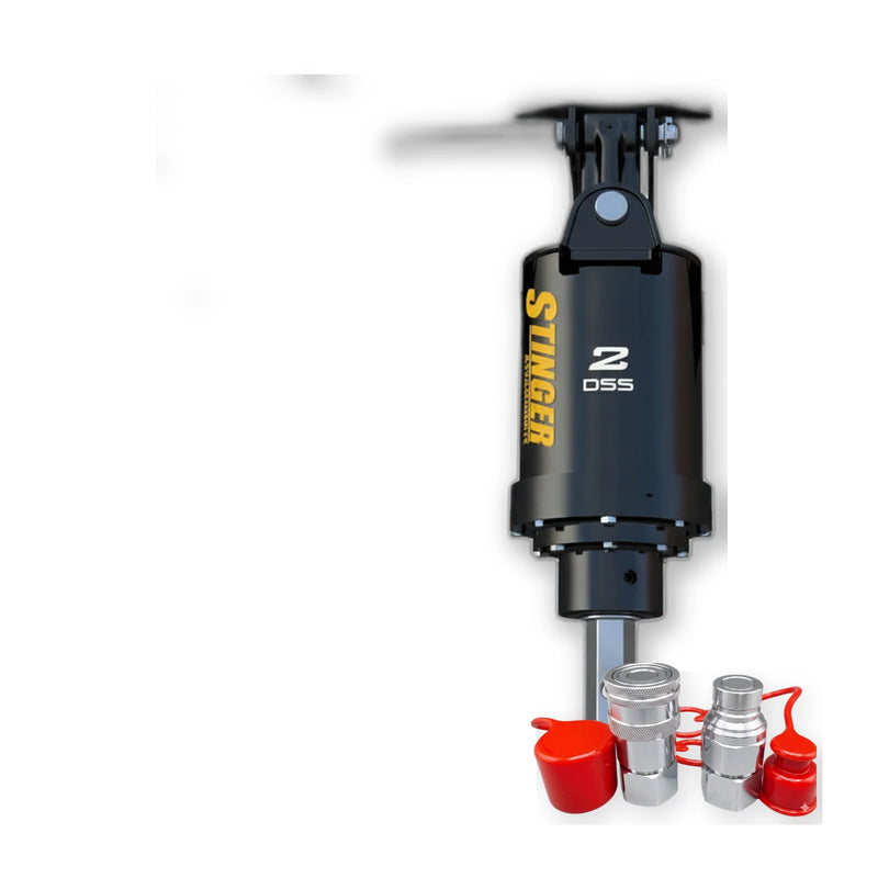 Includes quick-connect couplers