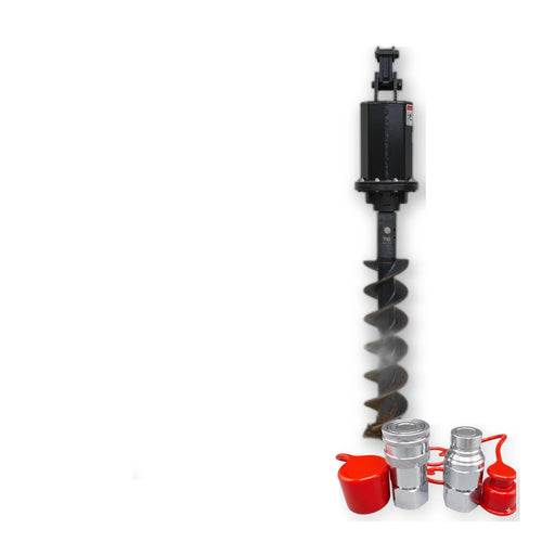 Includes quick-connect hydraulic couplers