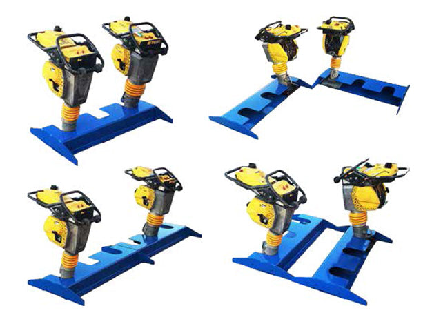 Rammer Stand | Holds 3 Units | Stackable Design | Heavy-Duty Steel | Star Industries