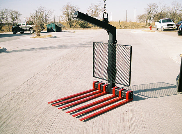 Crane Forks for Crane | 36"–48" Pallets | 6,000 lb | Easy-Attach | Star Industries