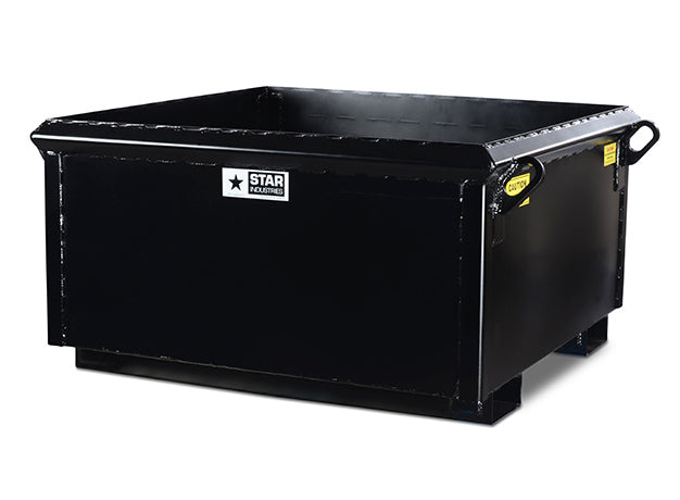 Crane Lift Box for Crane | 4,000 lb | 10-Gauge Steel | Four-Point Rigging | Star Industries