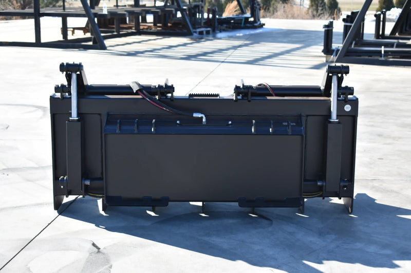 Vertical Grapple | Skid Steer Attachment | Hydraulic | 1-1/2" Independent Tines | 2" x 10" Cylinders | Quick Attach | 60"–84"