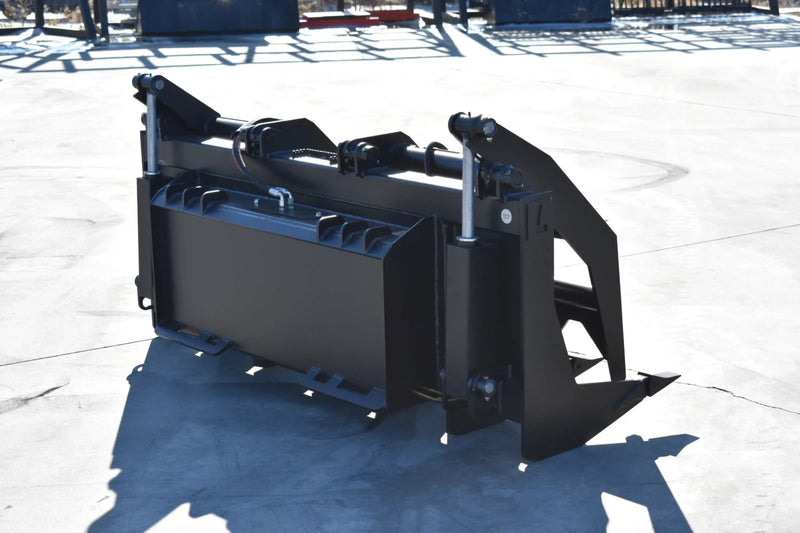 Vertical Grapple | Skid Steer Attachment | Hydraulic | 1-1/2" Independent Tines | 2" x 10" Cylinders | Quick Attach | 60"–84"