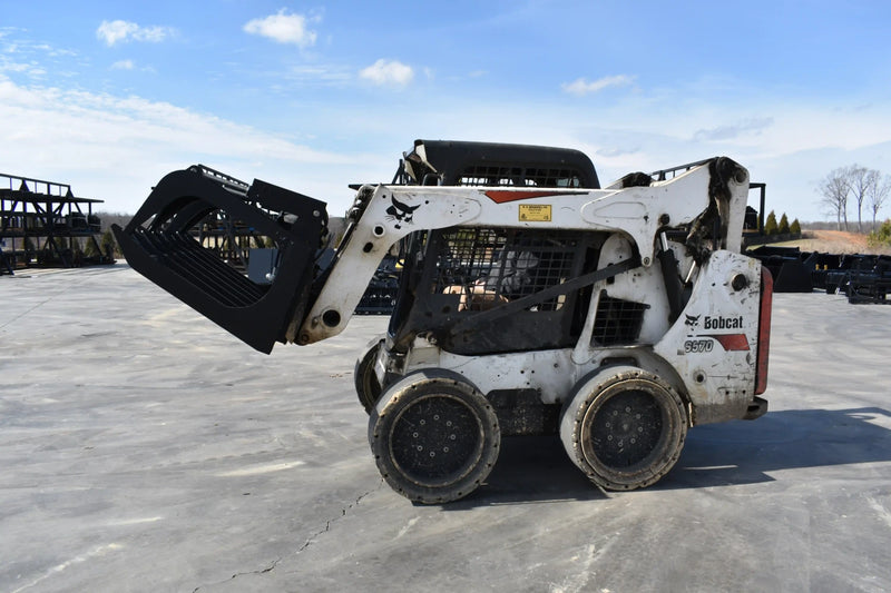 Medium Duty Root Grapple | Skid Steer Attachment | Hydraulic | Up to 50 HP | Independent Tines | 3/8" Steel | Quick Attach | 60"–72"
