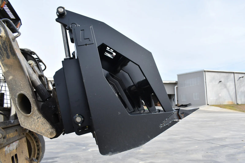 Heavy Duty Vertical Grapple | Skid Steer Attachment | Hydraulic | 1-1/2" Independent Tines | 2" x 10" Cylinders | Quick Attach | 72"–84"