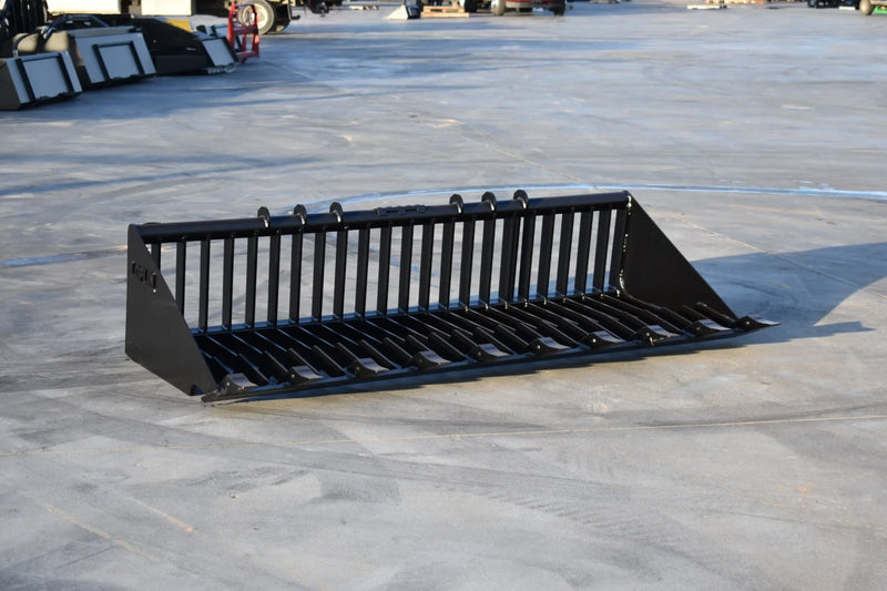 Skid Steer Rock Bucket – Efficient Rock and Debris Sorting