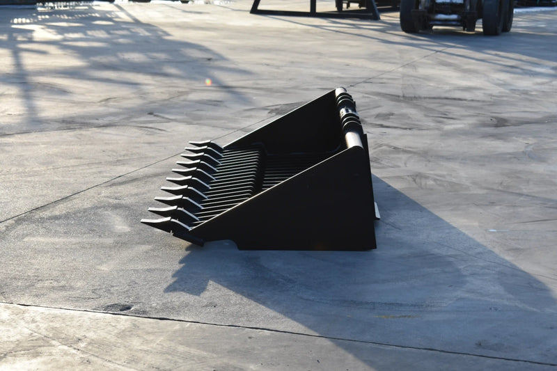 Skid Steer Rock Bucket – Efficient Rock and Debris Sorting