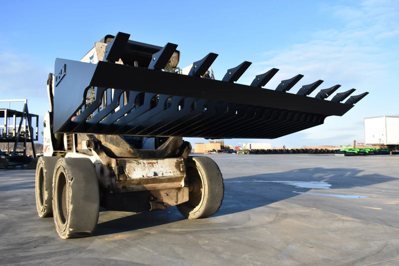 Skid Steer Rock Bucket – Efficient Rock and Debris Sorting