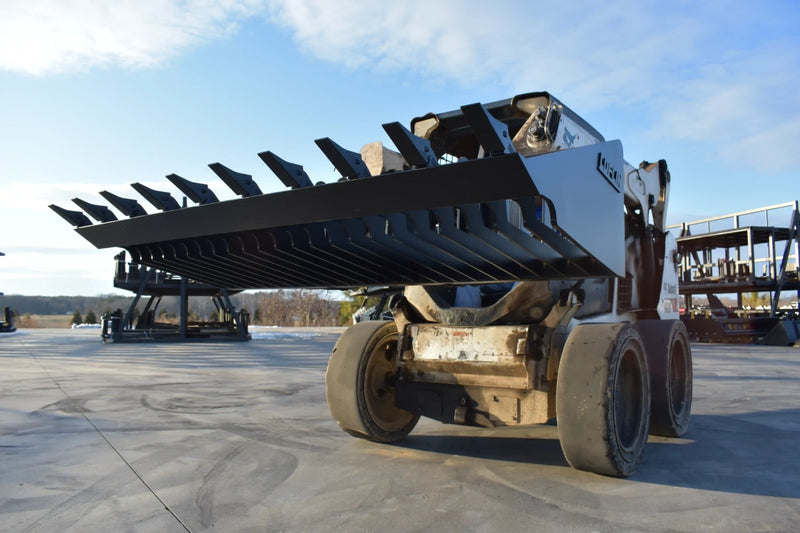 Skid Steer Rock Bucket – Efficient Rock and Debris Sorting