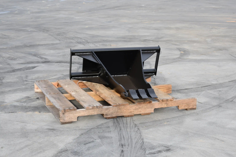 Mini Skid Steer / Compact Tractor Stump Bucket – for Stump Removal and Root Extraction