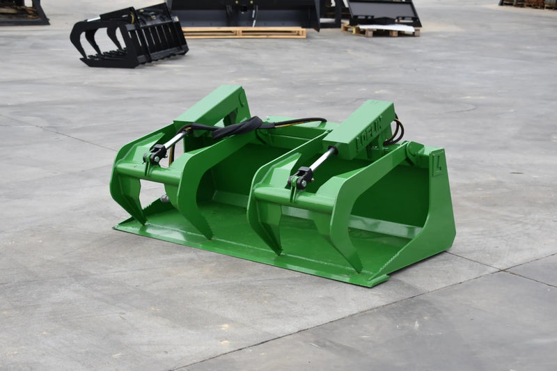 Compact Tractor Grapple Bucket – Built for Land Clearing and Debris Removal
