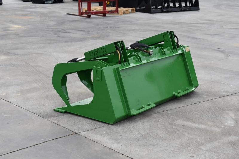 Compact Tractor Grapple Bucket – Built for Land Clearing and Debris Removal