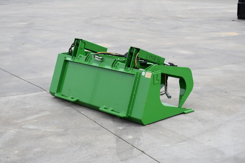 Compact Tractor Grapple Bucket – Built for Land Clearing and Debris Removal