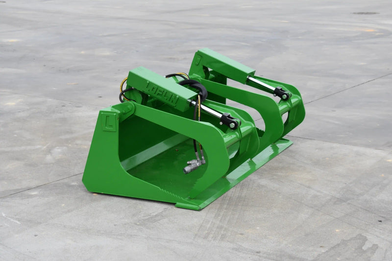 Compact Tractor Grapple Bucket – Built for Land Clearing and Debris Removal