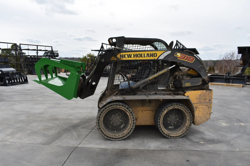 Compact Tractor Grapple Bucket – Built for Land Clearing and Debris Removal