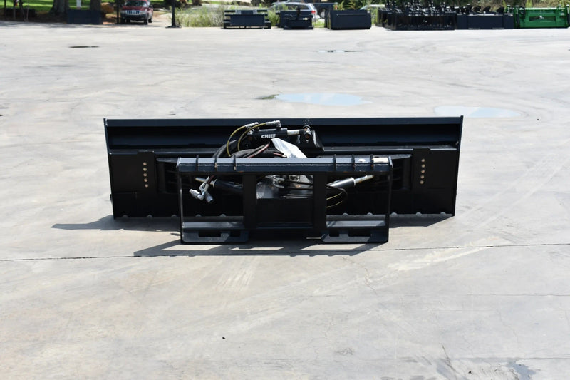 Skid Steer / Compact Tractor / Wheel Loader Dozer Blade – Hydraulic Grading and Snow Removal