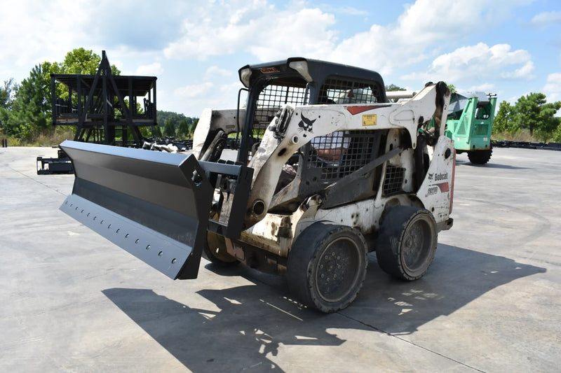 Skid Steer / Compact Tractor / Wheel Loader Dozer Blade – Hydraulic Grading and Snow Removal