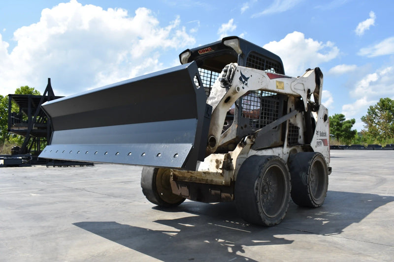 Skid Steer / Compact Tractor / Wheel Loader Dozer Blade – Hydraulic Grading and Snow Removal
