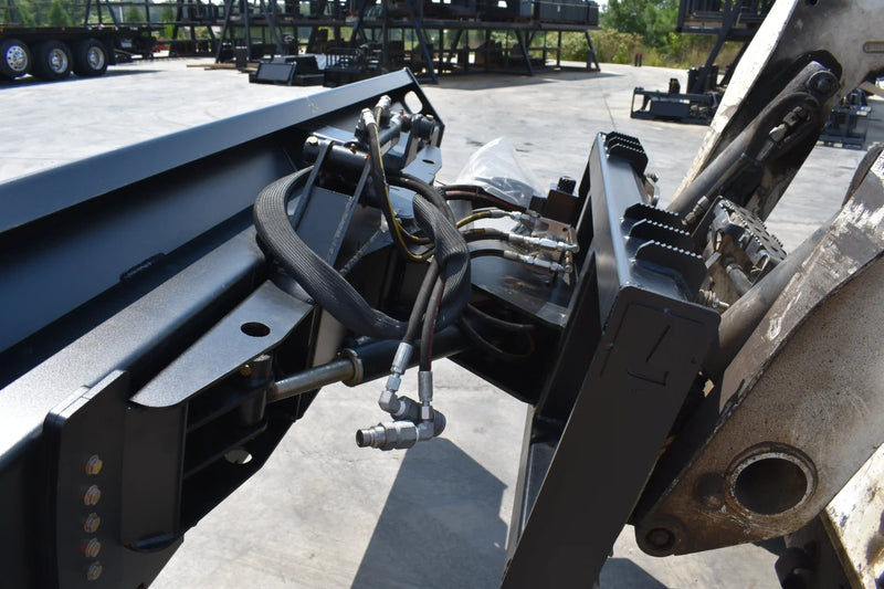 Skid Steer / Compact Tractor / Wheel Loader Dozer Blade – Hydraulic Grading and Snow Removal