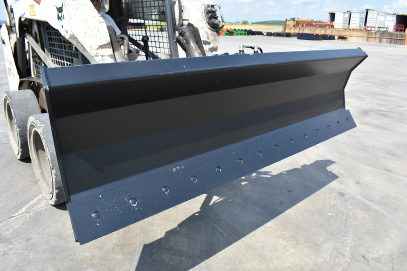 Skid Steer / Compact Tractor / Wheel Loader Dozer Blade – Hydraulic Grading and Snow Removal