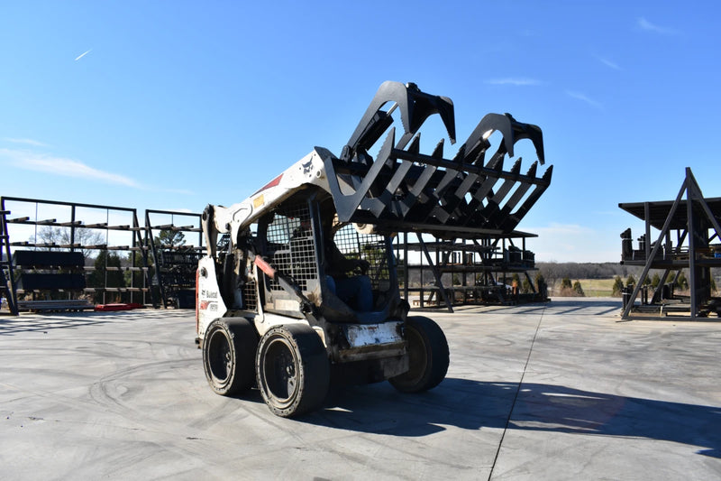 Root Grapple | Compact Tractor Attachment | Hydraulic | Up to 40 HP | Independent Tines | 3/8" Steel | Dual Grapples | Quick Attach | 54"–72"