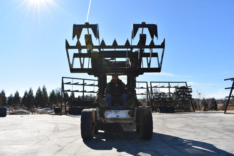 Root Grapple | Compact Tractor Attachment | Hydraulic | Up to 40 HP | Independent Tines | 3/8" Steel | Dual Grapples | Quick Attach | 54"–72"