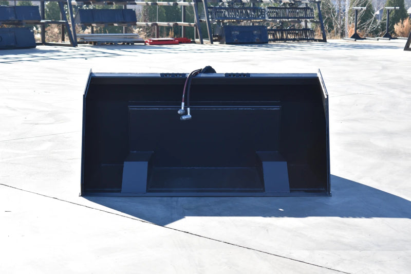 Skid Steer Front Dump Bucket – Extended Reach for Tall Truck Loading