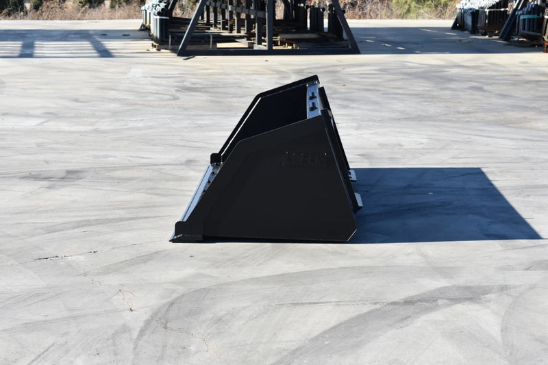 Litter Bucket | Skid Steer Attachment | High Capacity | 3/16" Steel | 3/4" x 6" Cutting Edge | Wear Bars | Optional Bolt-On Reversible Edge | 48"–120"