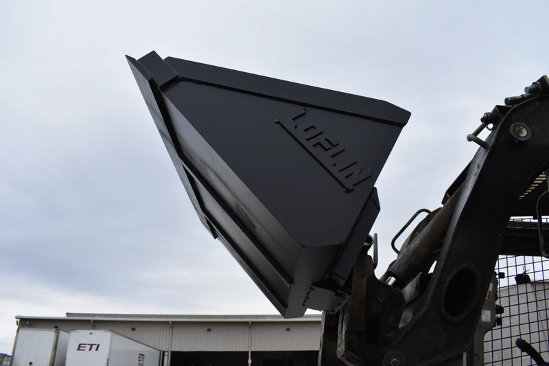 Low Profile Bucket for Compact Tractor | 50 HP & Under | 3/16" Sides & Bottom | Wear Bars | Smooth or Tooth