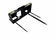 Front view of Stinger Attachments Bale Spear