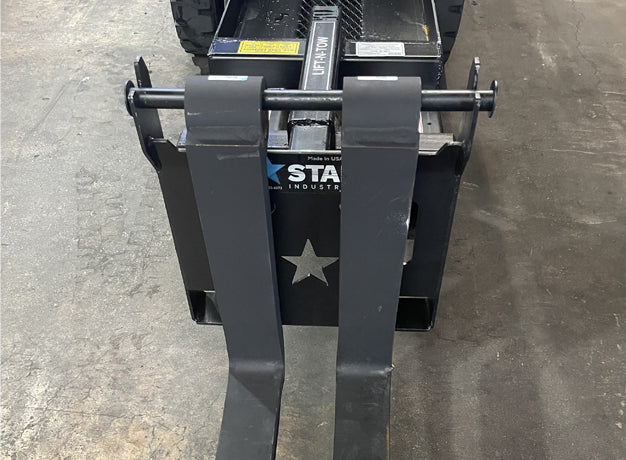 Fork Mover for Forklift | Universal 2" Receiver | ITA & Shaft Compatible | Star Industries