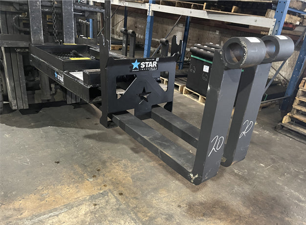 Fork Mover for Forklift | Universal 2" Receiver | ITA & Shaft Compatible | Star Industries
