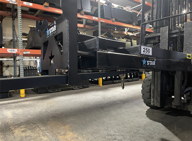 Fork Mover for Forklift | Universal 2" Receiver | ITA & Shaft Compatible | Star Industries