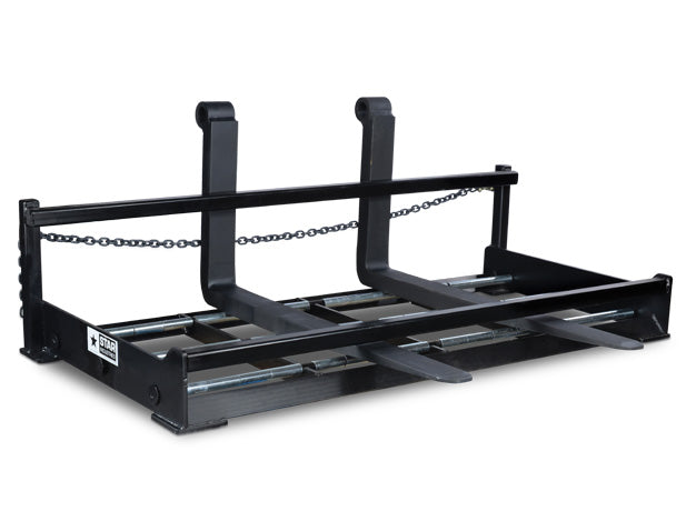 Fork Storage Rack for Forklift | 6-9 Pairs | Heavy-Duty Steel | Star Industries