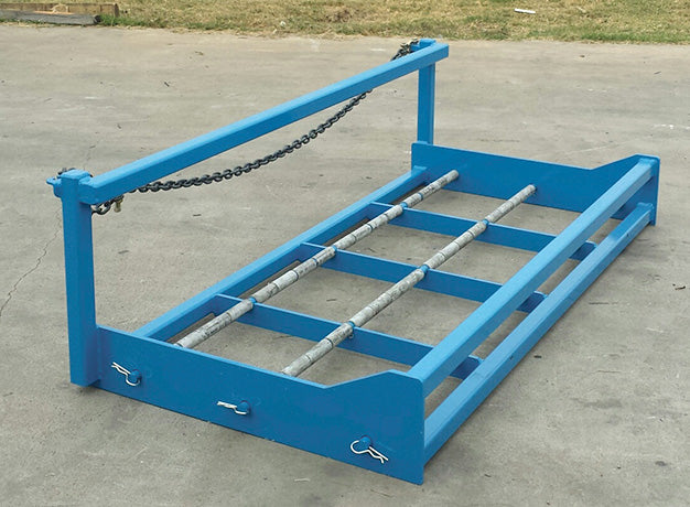 Fork Storage Rack for Forklift | 6-9 Pairs | Heavy-Duty Steel | Star Industries