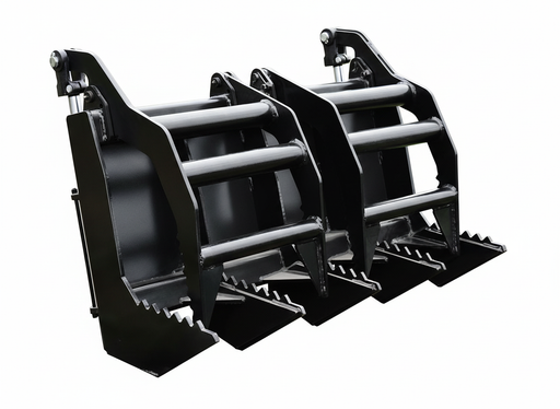 Mini Skid Steer and Compact Tractor Vertical Root Grapple