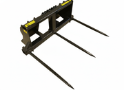 Bale Spears Skid Steer Attachment