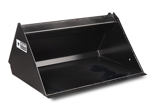 Bucket for Mini Skid Steer | 3/16" Steel | 3/8" Cutting Blade | Star Industries